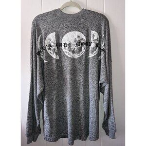 Spirit Jersey What's Your Moon Phase? Long-Sleeve Shirt - Unisex Size Medium NWT